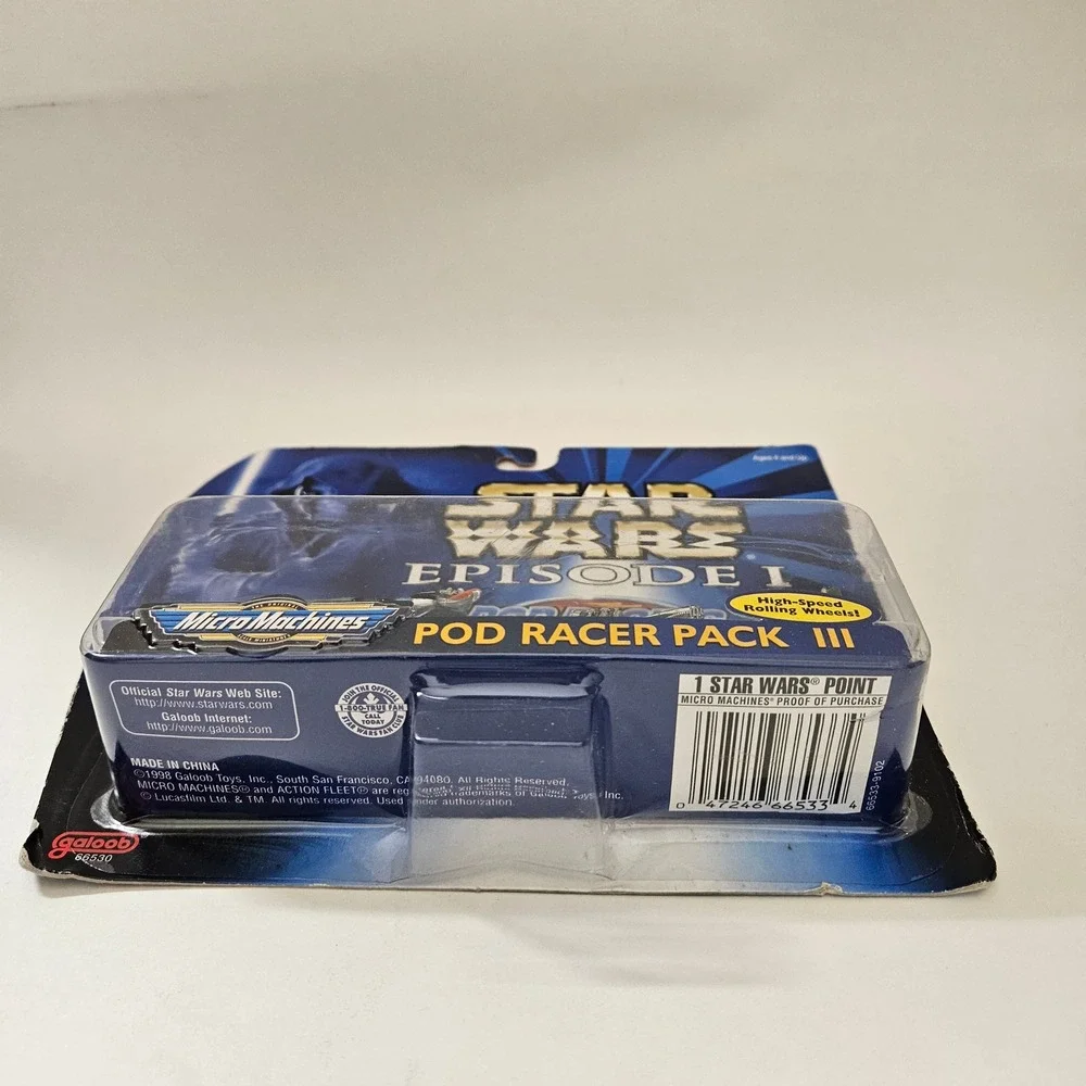 Star Wars Episode I Micro Machines Pod Racer Pack III Mars Guo Dud Bolt Galoob